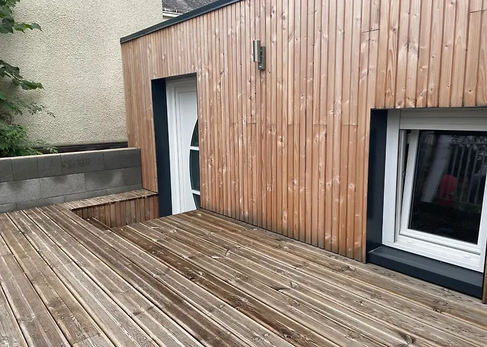 Tiny House Moderne, Avec Terrasse Apartman *